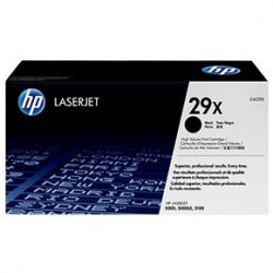 HP 29X High Yield Black Original LaserJet Toner Cartridge small laserjet black orginal toner cartridge mega gostar hp اچ پی تونر کارتریج مگا گستر لیزری فابریک پودر 250x250 - Cart